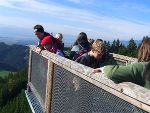 Schwindelerregend, der Skywalk