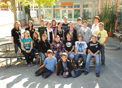 SchülerInnen der 3.b im Schuljahr 2010/11